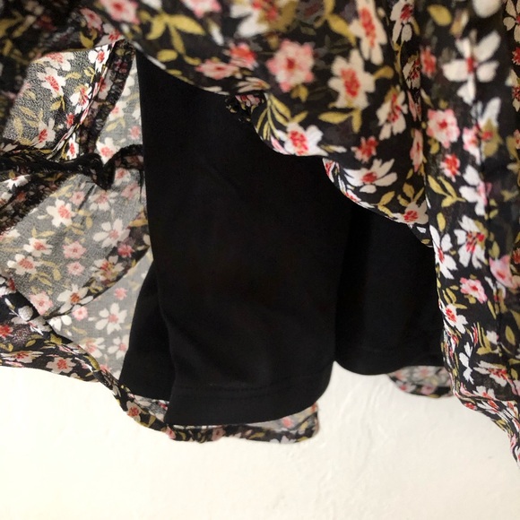 LILY ROSE Women’s Skater Dress Semi Sheer Lined Size XXL Juniors Moulded Bra New - Picture 5 of 15